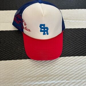 SR Blue and Red Trucker Hat
